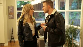 Bicker Fucks Dirty Slut in Leather Jacket